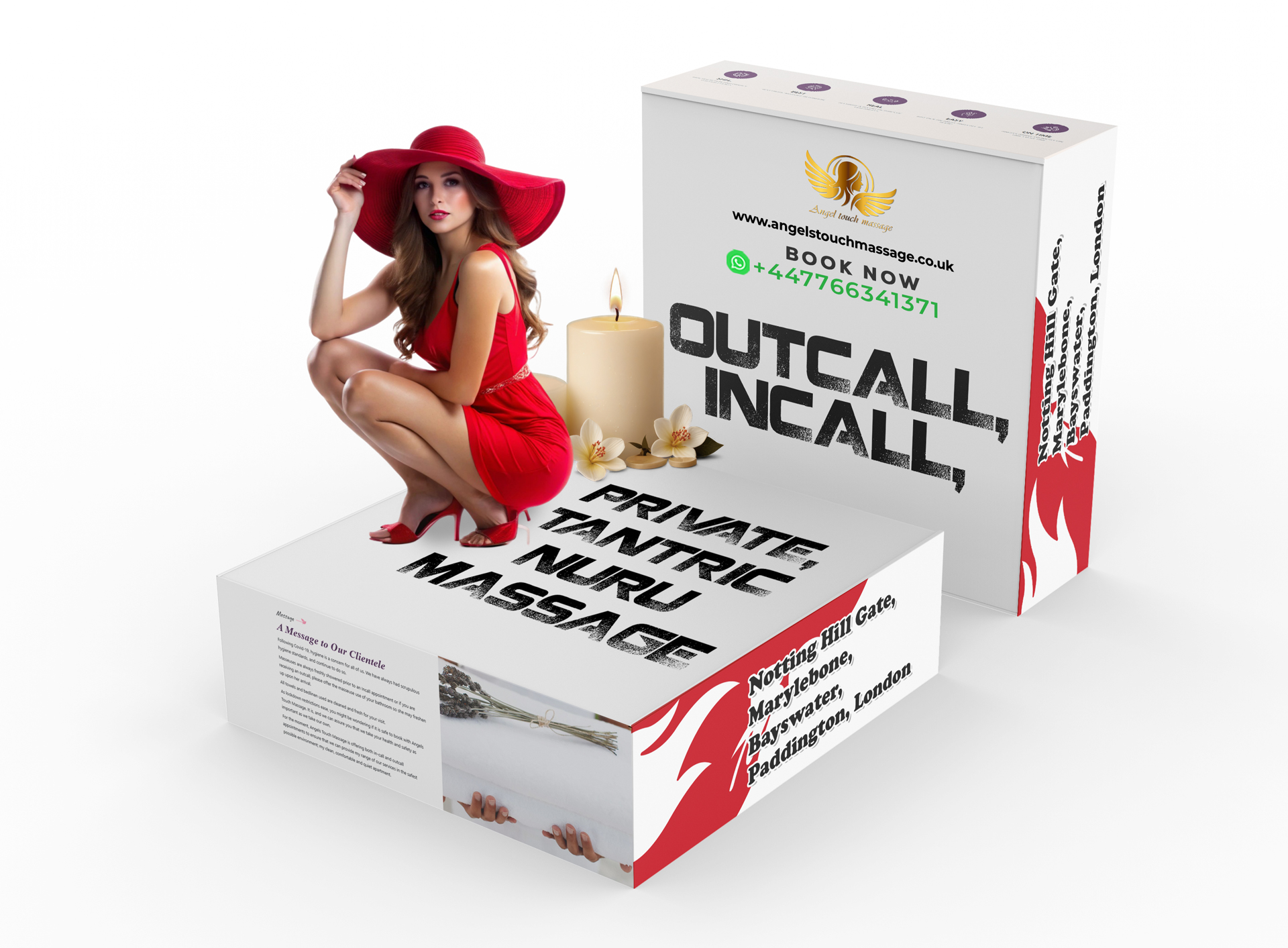 Outcall, Incall, Private, Tantric Nuru Massage Notting Hill Gate, Marylebone, Bayswater, Paddington, London