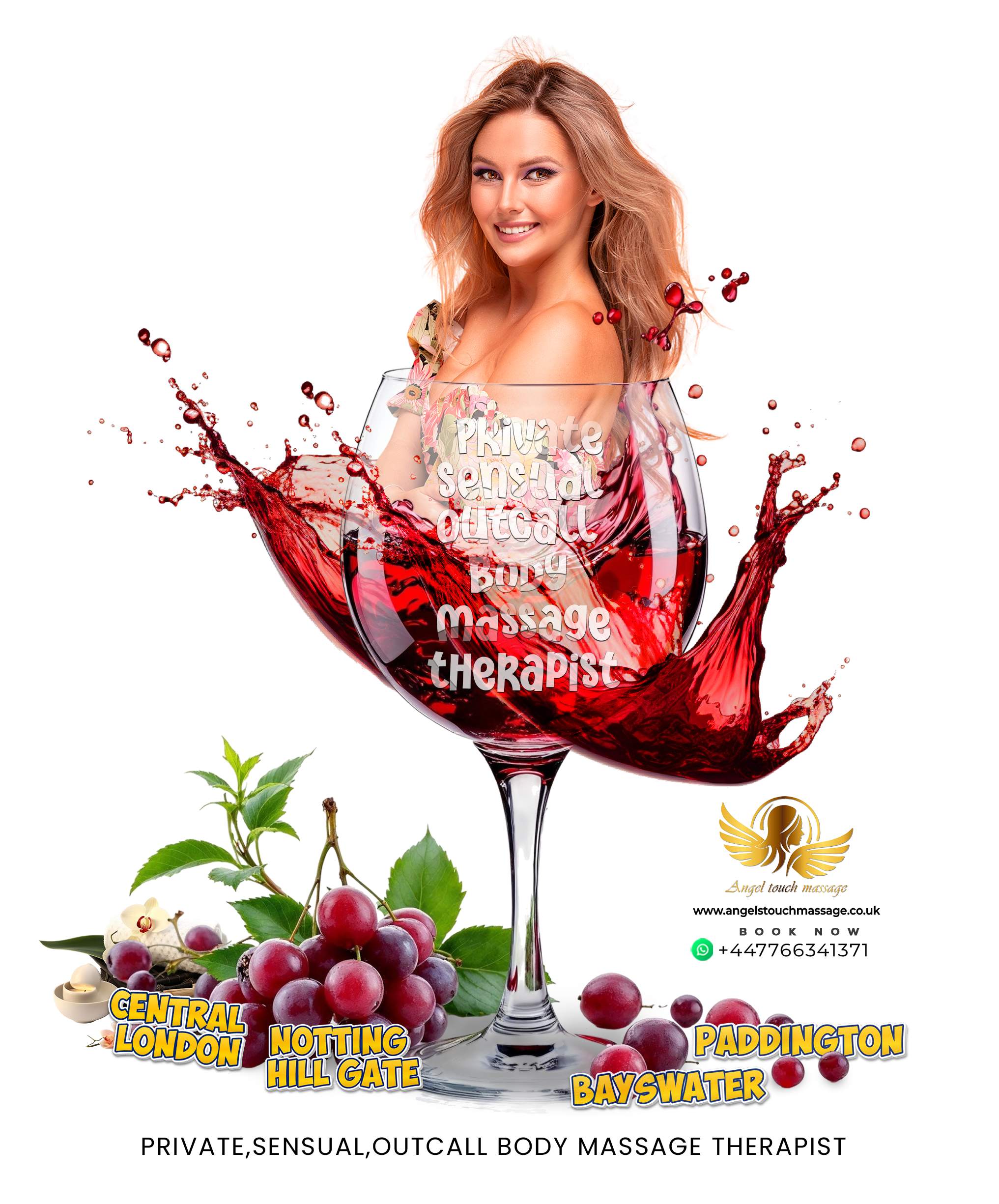 Private,sensual,outcall body massage therapist London-angelstouch