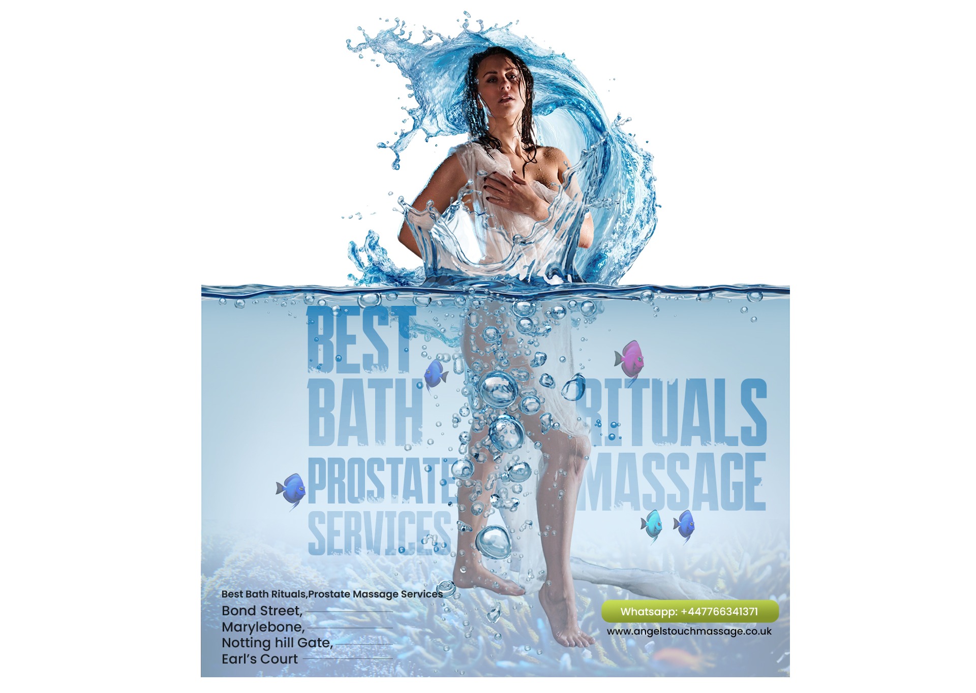 Best Bath rituals, prostate massage services Bond Street, Marylebone, Notting hill Gate, Earl’s Court