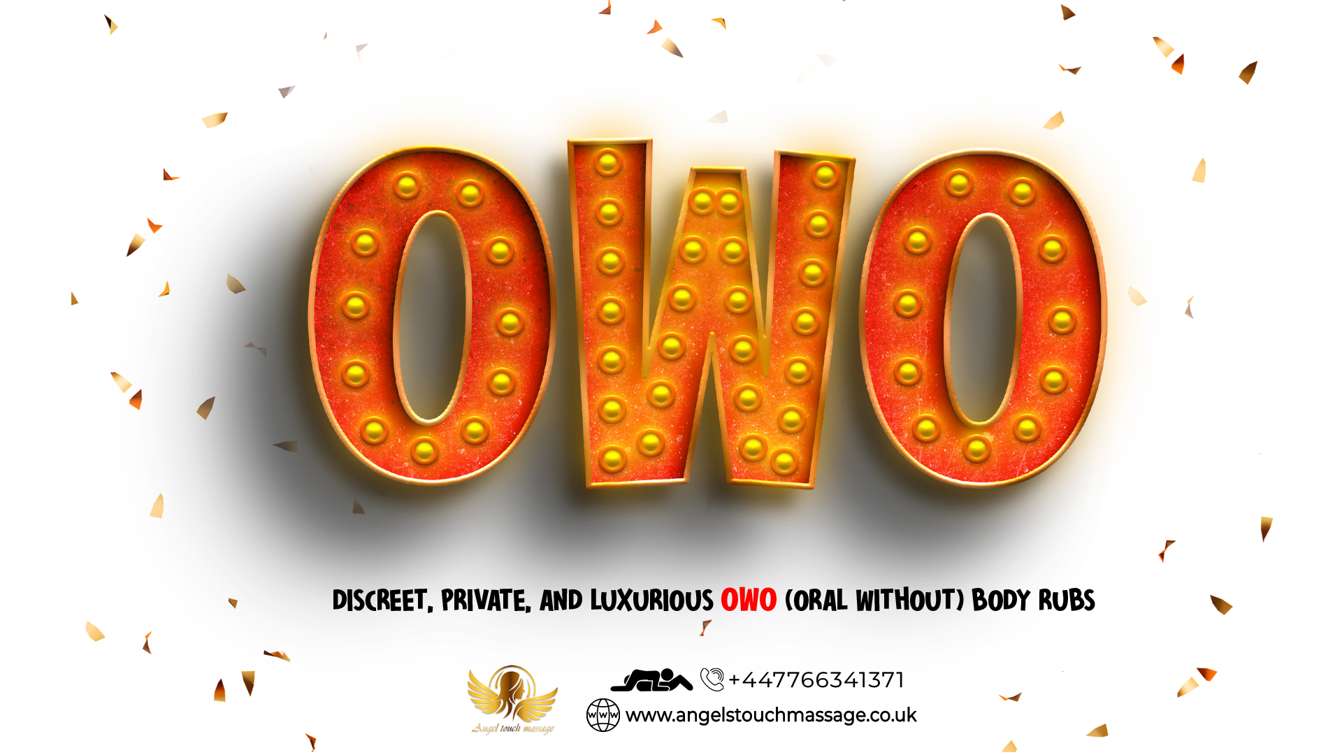 Discreet private luxurious OWO (Oral Without) body rubs